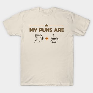 My Puns Are Koala Tea - T-Shirt Gift T-Shirt